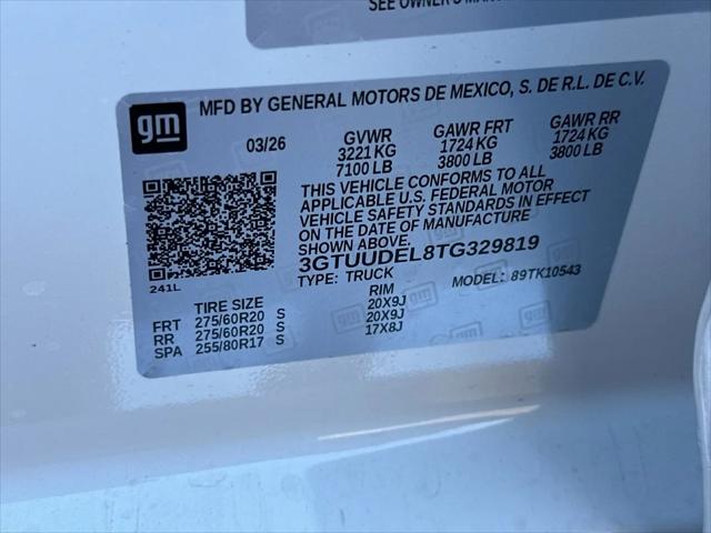 2026 GMC Sierra 1500 Crew Cab, Short Bed, SLT, 4WD