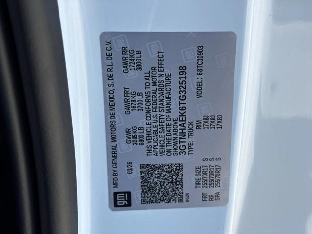 2026 GMC Sierra 1500 Regular Cab, Long Bed, Pro, RWD