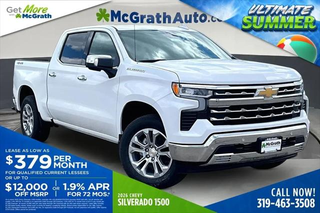 2026 Chevrolet Silverado 1500 4WD Crew Cab Short Bed LTZ for sale in Dubuque, IA