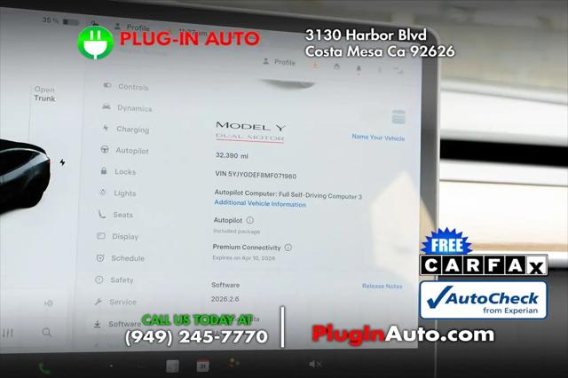2021 Tesla Model Y Performance Dual Motor All-Wheel Drive