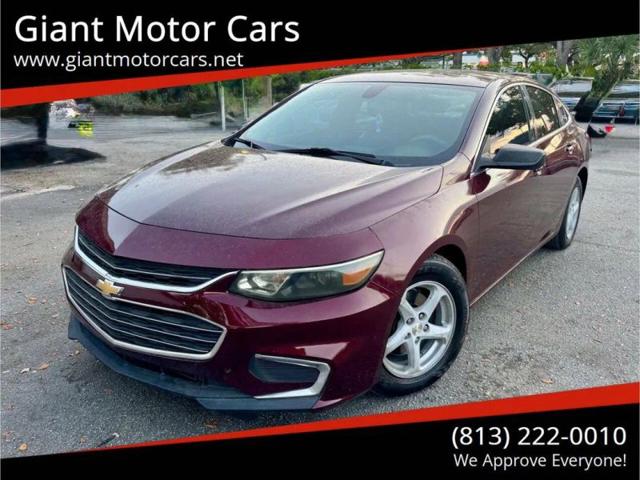2016 Chevrolet Malibu LS for sale in Tampa, FL