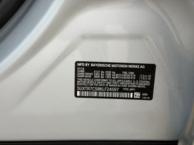 2019 BMW X3 sDrive30i