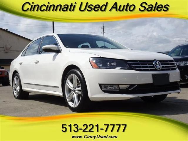 2013 Volkswagen Passat 3.6L V6 SEL Premium for sale near Cincinnati, OH