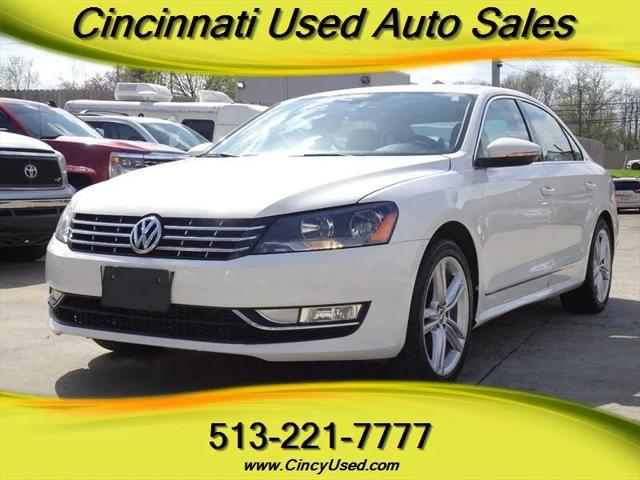 2013 Volkswagen Passat 3.6L V6 SEL Premium