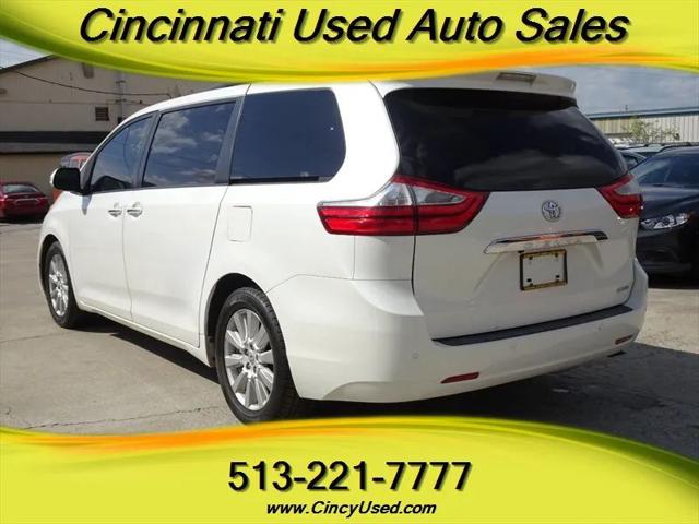 2017 Toyota Sienna Limited 7 Passenger