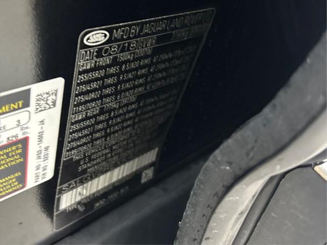 2019 Land Rover Range Rover 5.0L V8 Supercharged Autobiography