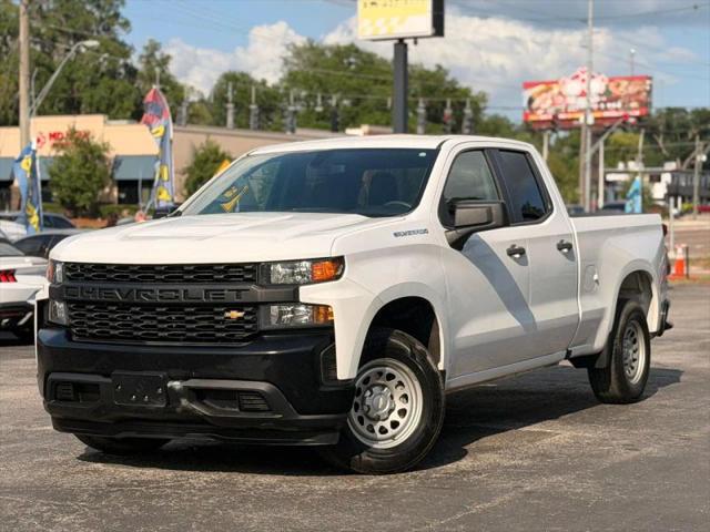 2021 Chevrolet Silverado 1500 2WD Double Cab Standard Bed WT for sale in Brandon, FL