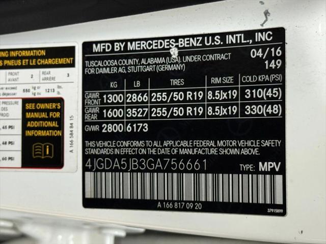 2016 Mercedes-Benz GLE GLE 350 350
