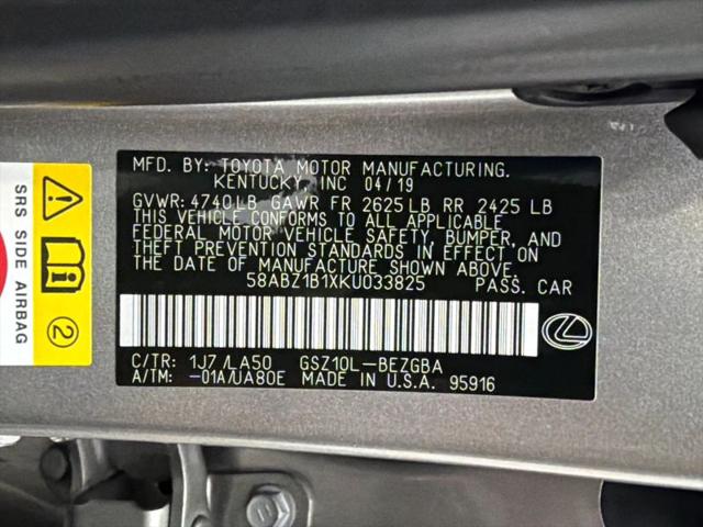 2019 Lexus ES 350 350