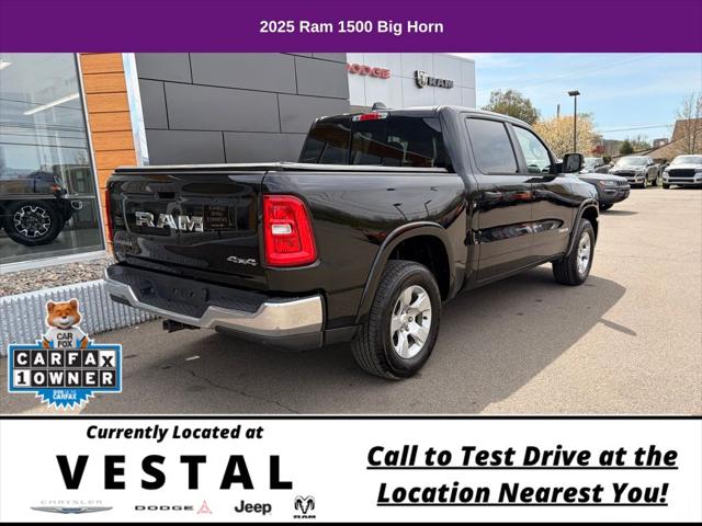 2025 Ram 1500 Big Horn Crew Cab 4x4 5'7" Box