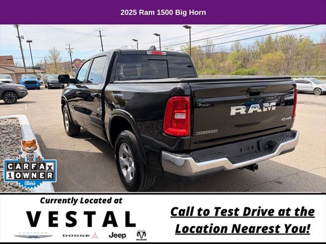 2025 Ram 1500 Big Horn Crew Cab 4x4 5'7" Box