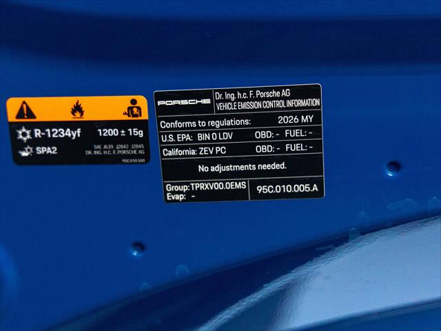 2026 Porsche Macan Electric Unknown