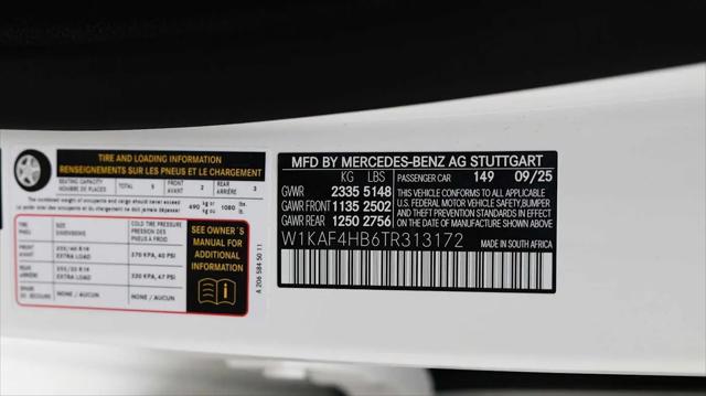 2026 Mercedes-Benz C-CLASS C 300 C 300