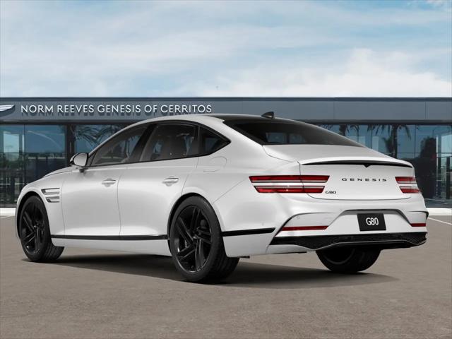 2026 Genesis G80 3.5T Prestige Black AWD