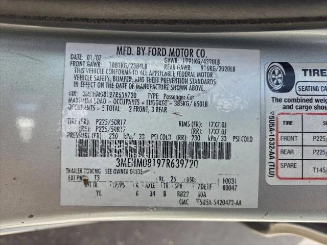 2007 Mercury Milan V6 Premier