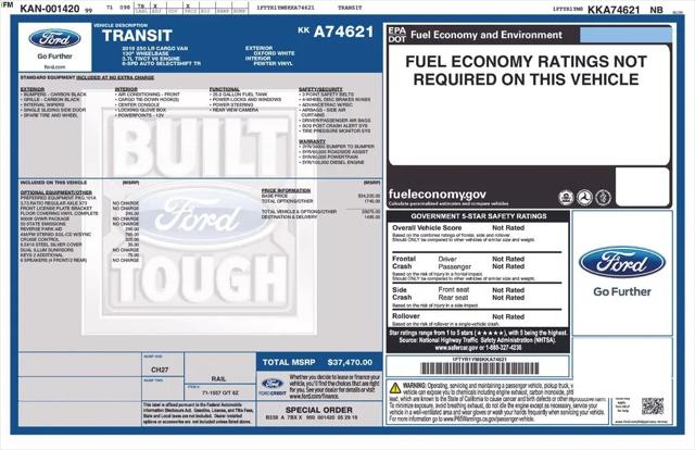 2019 Ford Transit T-250