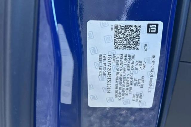 2026 Chevrolet Corvette Stingray Coupe, 1LT, RWD
