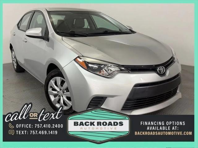 2016 Toyota Corolla LE for sale in Chesapeake, VA