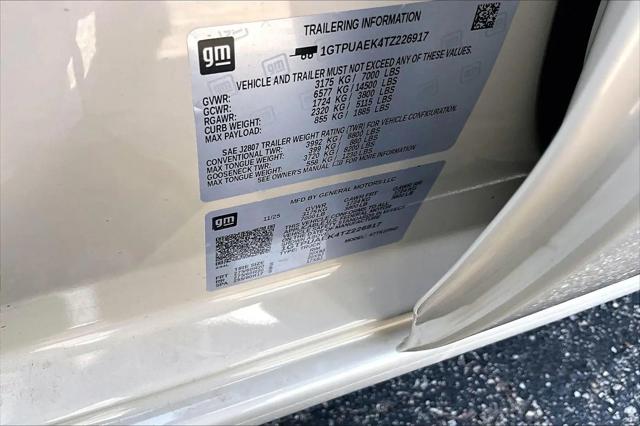2026 GMC Sierra 1500 Crew Cab, Short Bed, Pro, 4WD
