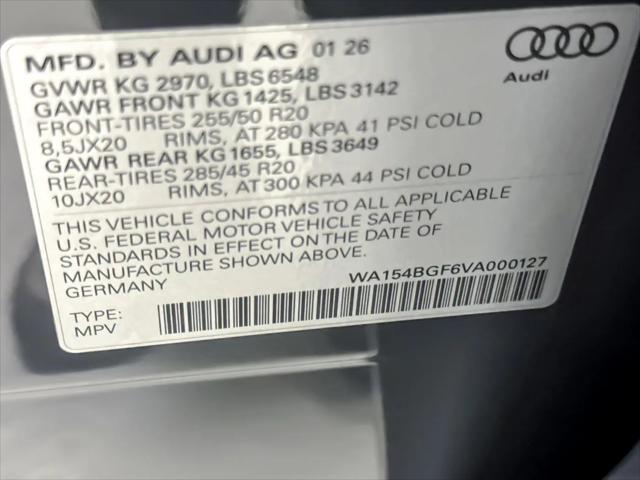 2027 Audi Q6 e-tron Premium Plus