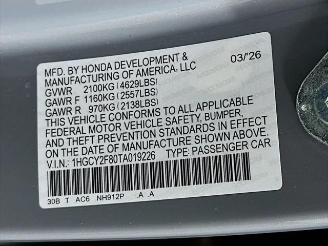 2026 Honda Accord Sedan Touring