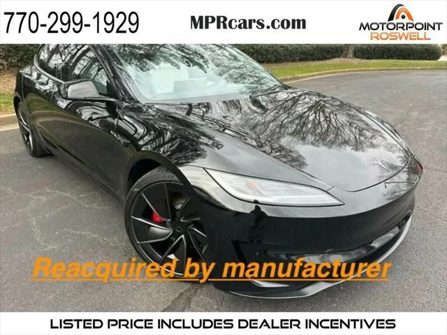 2025 Tesla Model 3 Performance All-Wheel Drive for sale in Roswell, GA