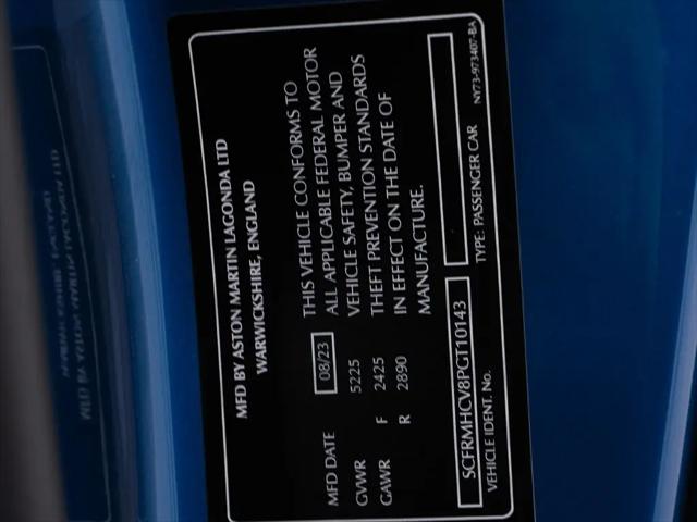 2023 Aston Martin DBS 770 Ultimate Volante