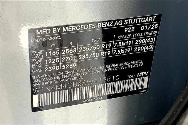 2025 Mercedes-Benz GLB GLB 250