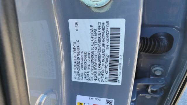 2026 Honda Accord Sedan Sport-L