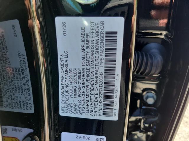 2026 Honda Accord Sedan Sport-L