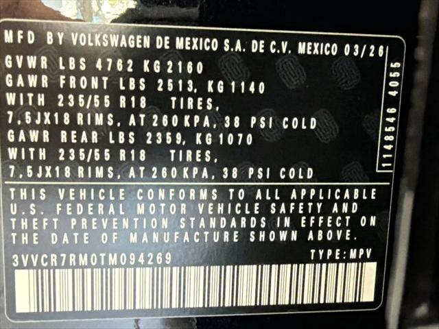 2026 Volkswagen Tiguan S