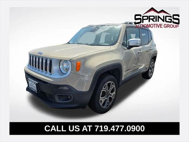 2016 Jeep Renegade Limited for sale in Colorado Springs, CO