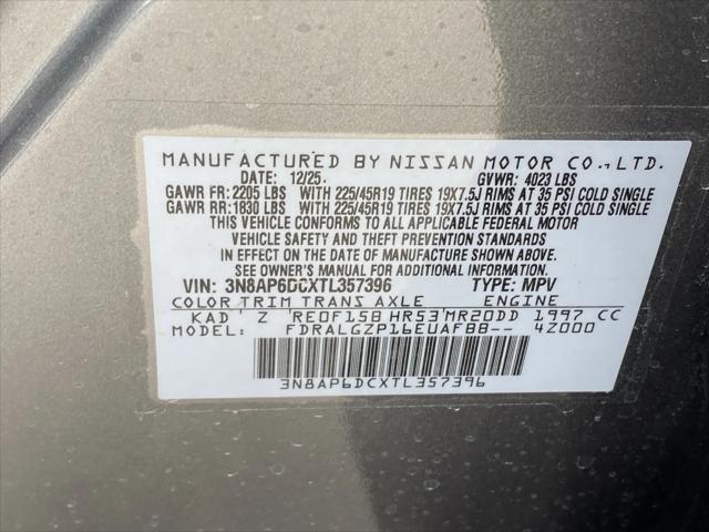 2026 Nissan Kicks SR
