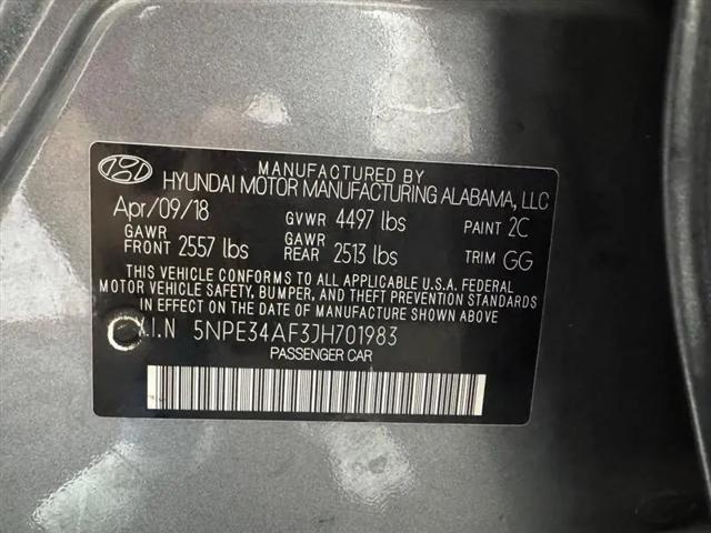 2018 Hyundai Sonata Limited