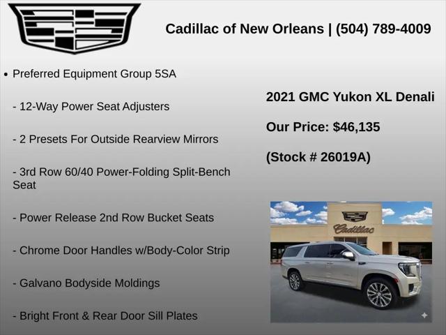 2021 GMC Yukon XL 2WD Denali