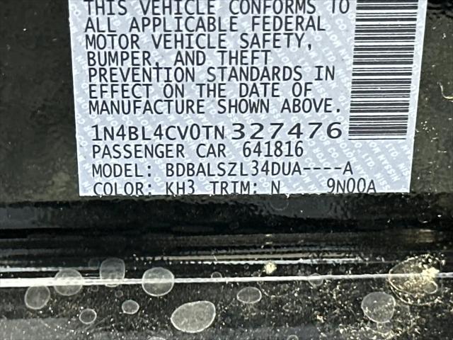 2026 Nissan Altima SR FWD