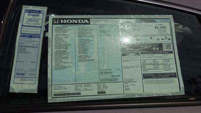 2026 Honda Accord Sedan Touring