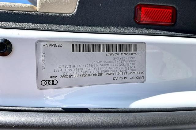 2018 Audi A4 2.0T ultra Premium