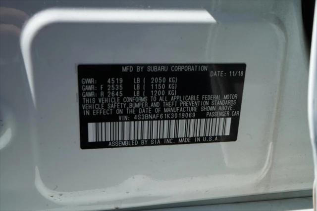 2019 Subaru Legacy 2.5i Premium