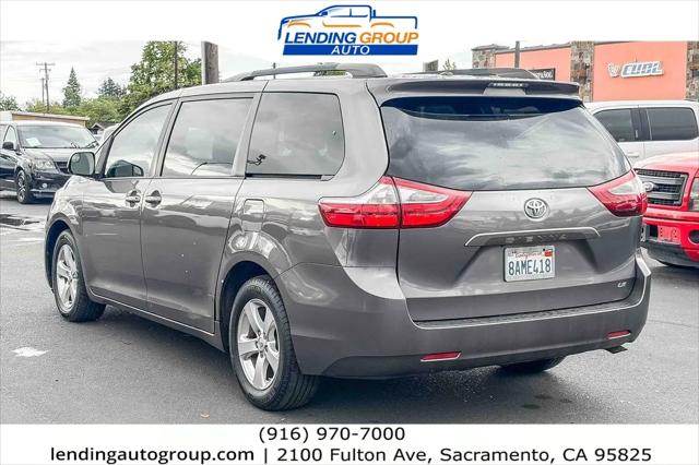 2017 Toyota Sienna LE 8 Passenger for sale in Sacramento, CA