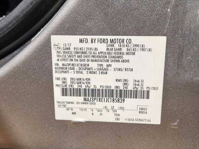 2018 Ford EcoSport S