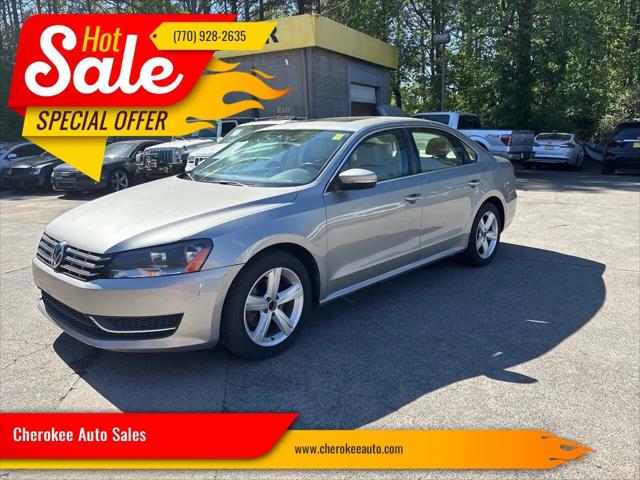 2013 Volkswagen Passat 2.0L TDI SE for sale in Acworth, GA