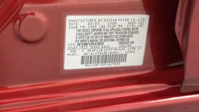 2023 Nissan Versa 1.6 SR Xtronic CVT