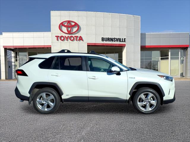 Used 2021 Toyota RAV4 XLE Premium with VIN 4T3B6RFV4MU040243 for sale in Burnsville, Minnesota
