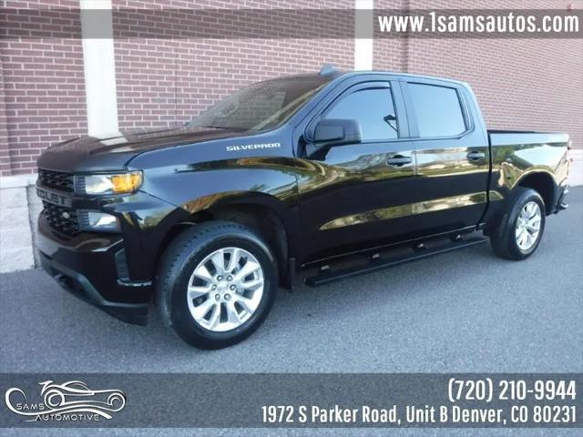 2021 Chevrolet Silverado 1500 4WD Crew Cab Short Bed Custom for sale in Denver, CO
