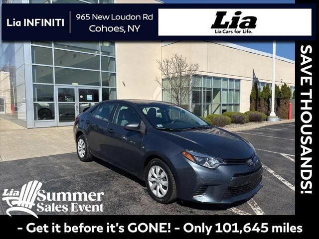 2015 Toyota Corolla LE for sale in Cohoes, NY