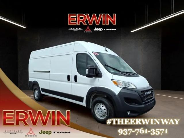 2024 Ram ProMaster 2500 Cargo Van Tradesman High Roof 159" WB w/Pass Seat for sale in Troy, OH