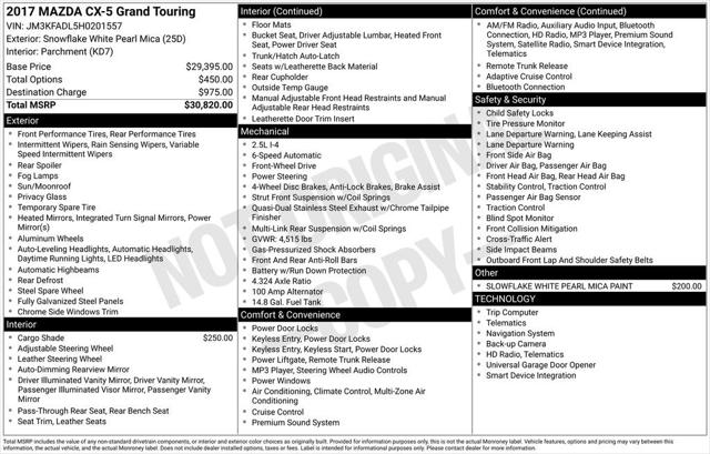 2017 Mazda CX-5 Grand Touring