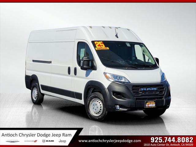 2025 Ram ProMaster 2500 Cargo Van Tradesman High Roof 159" WB w/Pass Seat for sale in Antioch, CA