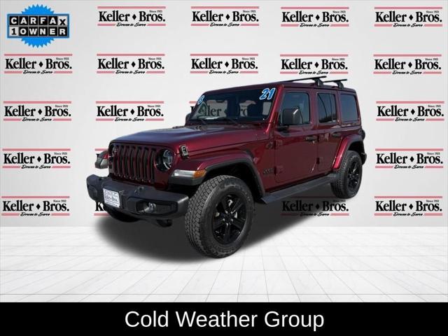 2021 Jeep Wrangler Unlimited Sahara Altitude 4x4 2021 Jeep Wrangler Unlimited Sahara Altitude 4x4